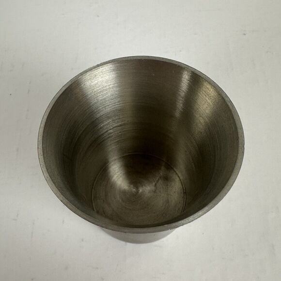 Pewter 4 1 oz Shot Cordial Glasses Boardman Collection #1 New Unboxed - Picture 12 of 13